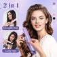 🔥Limited stock available 50% OFF🔥2-in-1 Mini Curling Wand & Flat Iron Hair Straightener