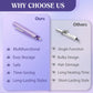 🔥Limited stock available 50% OFF🔥2-in-1 Mini Curling Wand & Flat Iron Hair Straightener