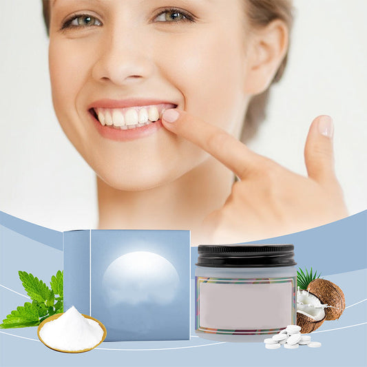 🦷Natural Whitening Toothpaste Tablets: Travel-Safe, Sensitive-Friendly, Fast Brightening✨