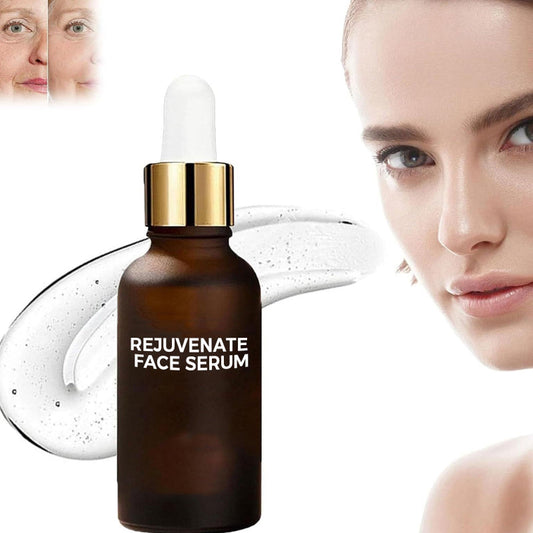 ✨Wrinkles + Dry Skin? Rejuvenate Face Serum: Deep Hydration & Visible Wrinkle Fade
