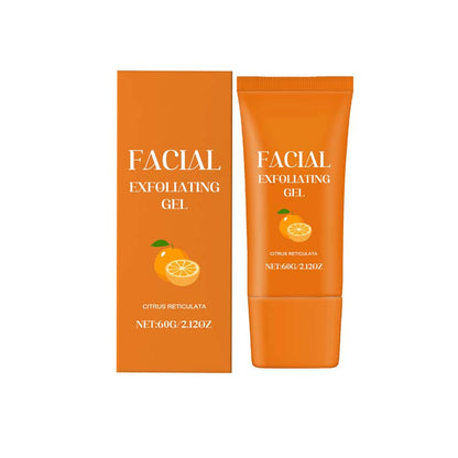 Fresh Orange Glow! 🍊 Moisturizing Exfoliating Gel – Gentle Scrub, No Tightness After Use